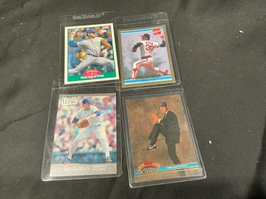 Nolan Ryan Card Lot (4 Cards)