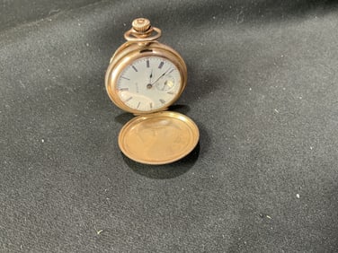 Elgin Hunter-Case Pocket Watch (No Chain)