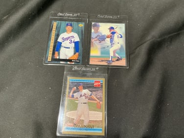 Nolan Ryan Card Lot (3 Cards)