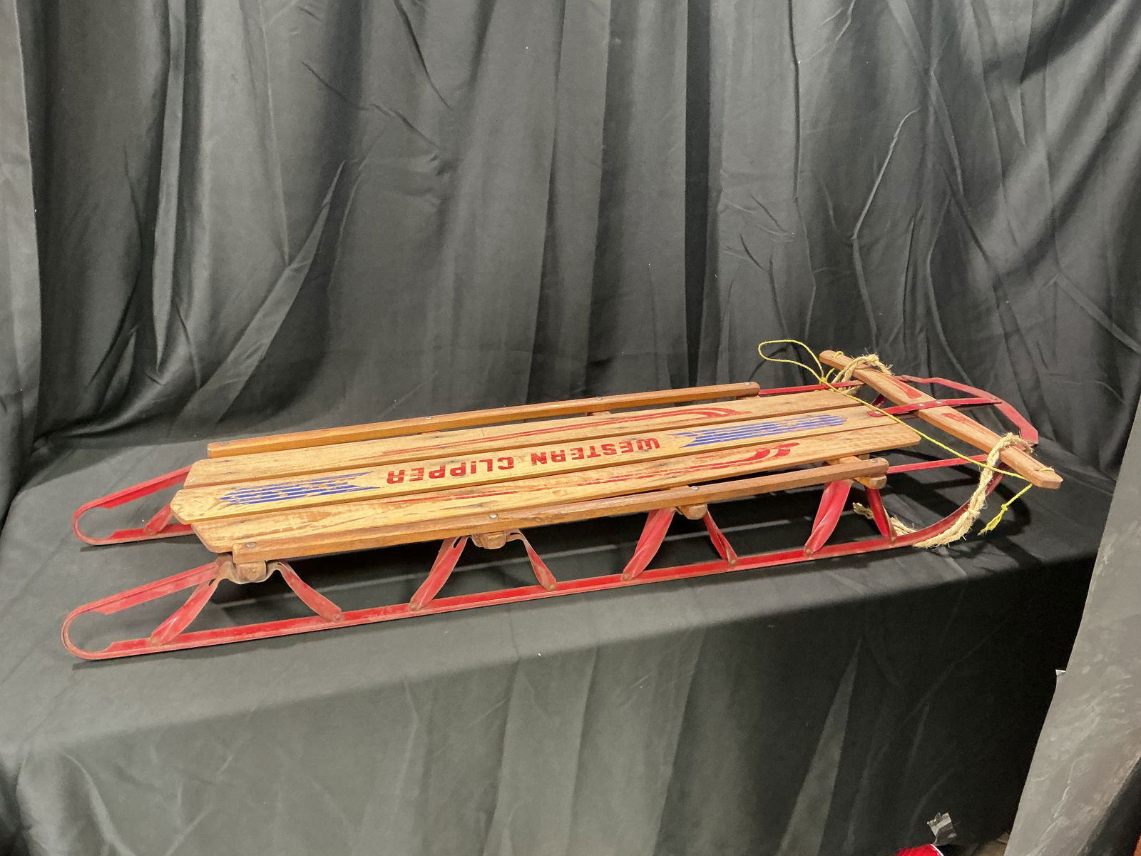 Pre-war Western Clipper Vintage Sled (1 of 5)