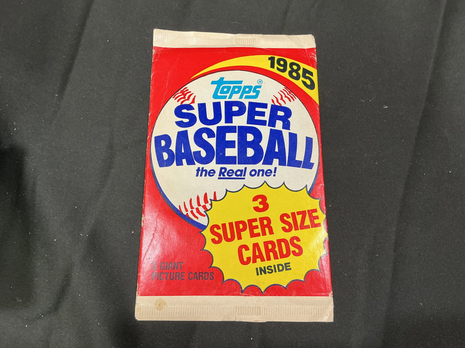1985 Topps Super Baseball Sealed Pack (1 of 2)