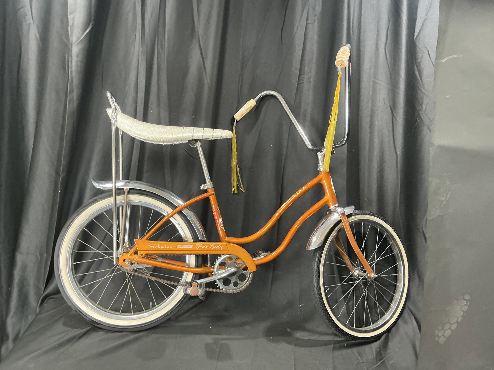 Vintage Schwinn Sting-Ray 'Fair Lady' Bicycle (Copper, 20") (1 of 10)