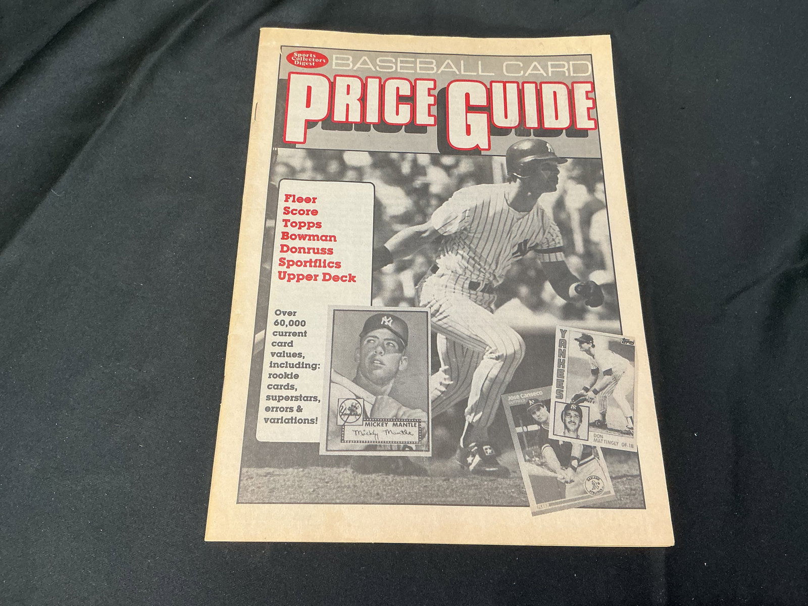 Vintage Baseball Card Price Guide Magazine (1 of 2)