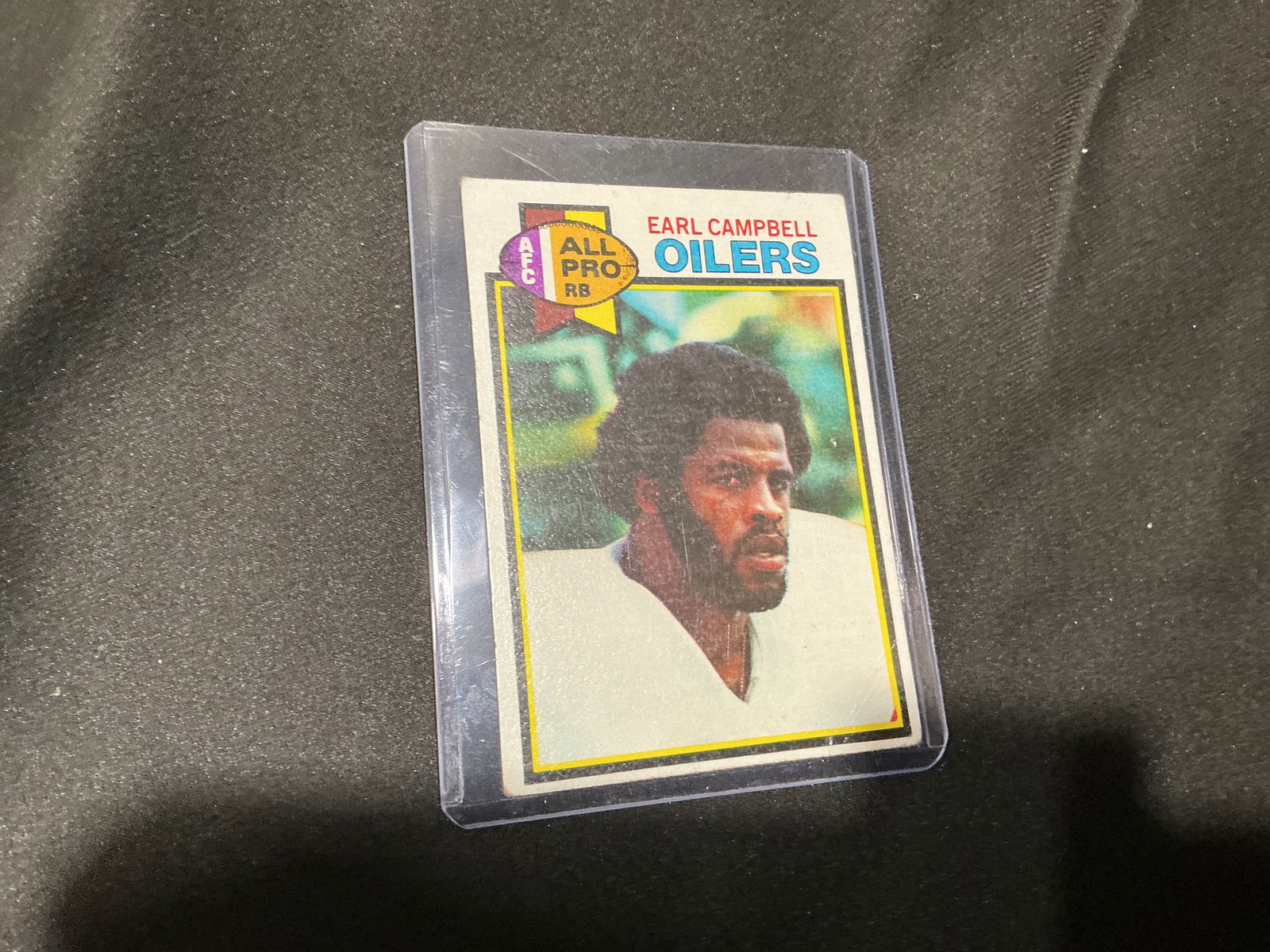 1979 Topps Earl Campbell Houston Oilers Card #390 (1 of 2)