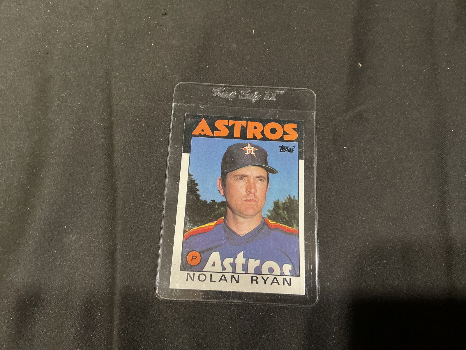 1986 Topps Nolan Ryan Houston Astros Baseball Card #100 (1 of 2)