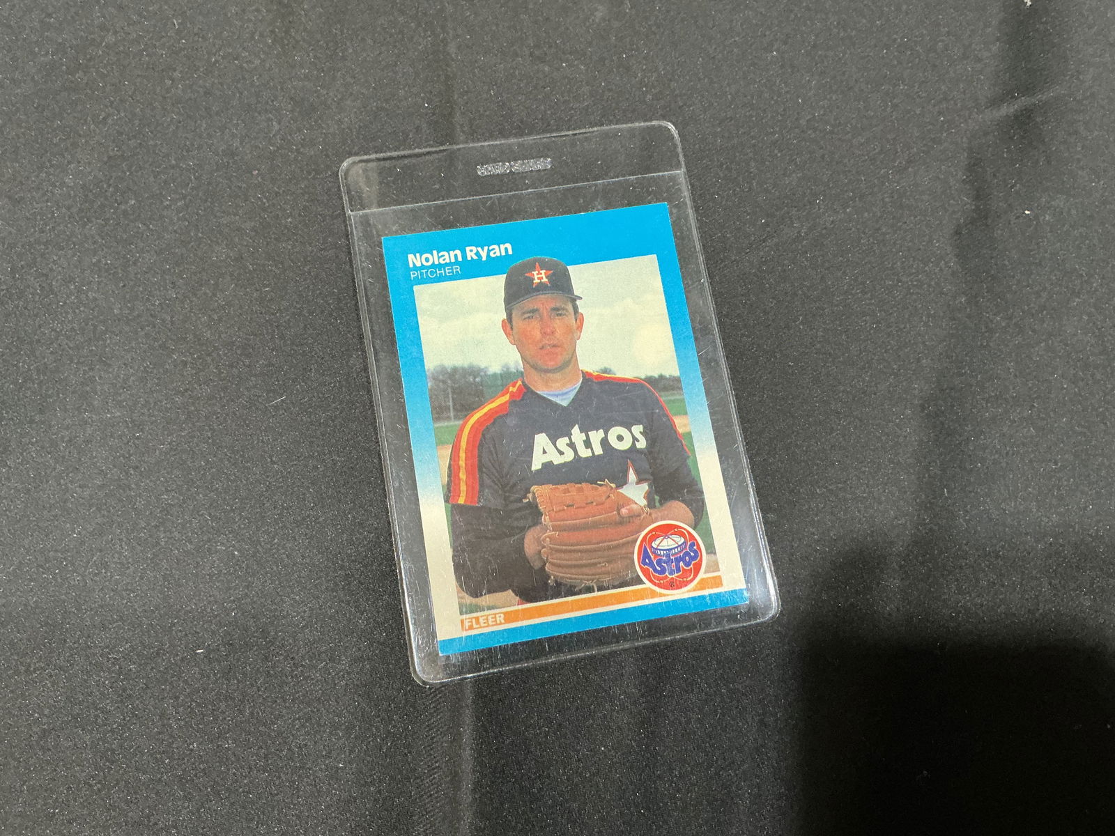 1987 Fleer Nolan Ryan Houston Astros Baseball Card #67 (1 of 2)