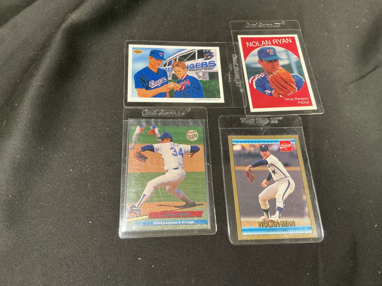 Nolan Ryan Card Lot (4 Cards) (1 of 2)