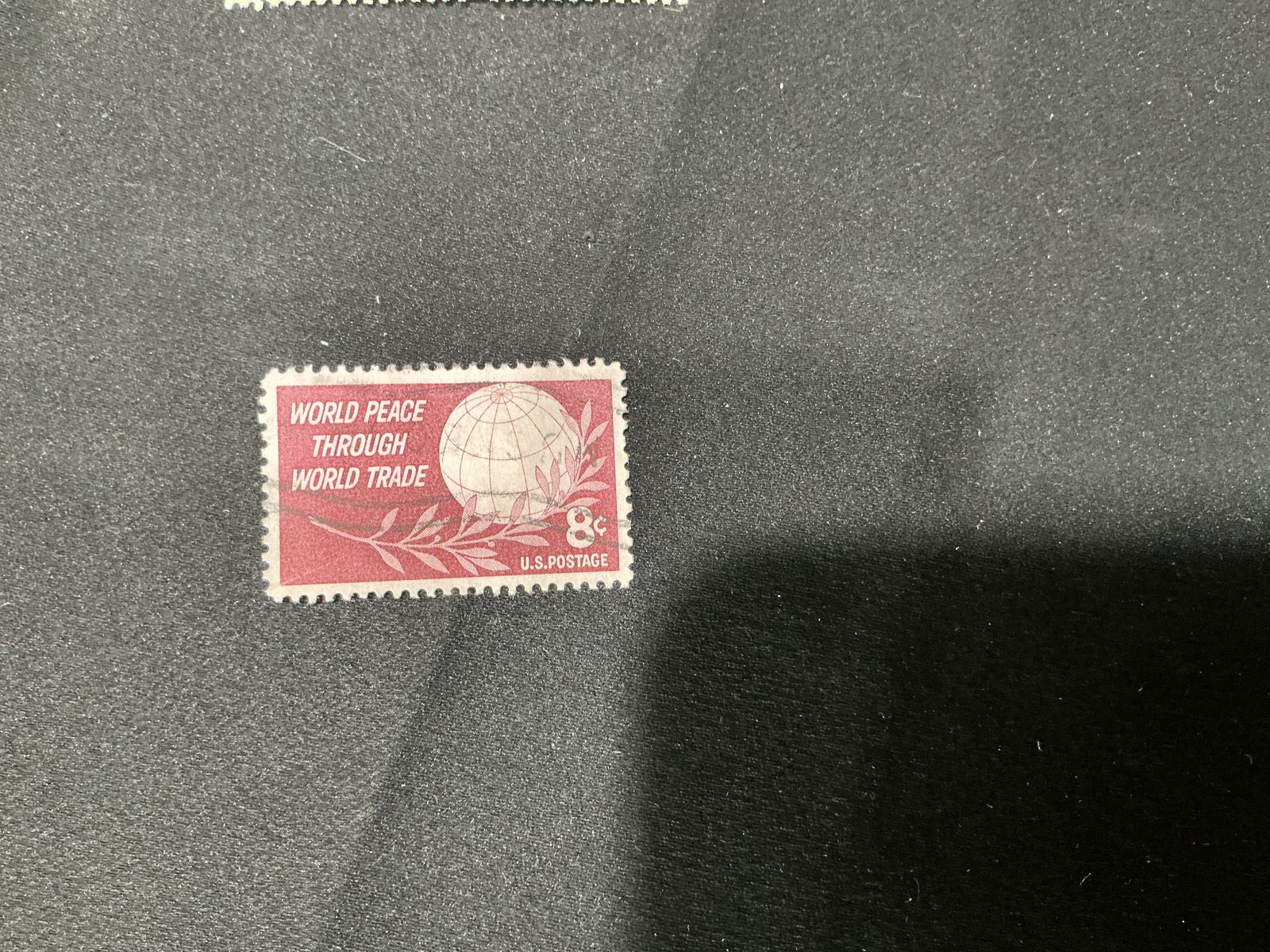 U.S. 8c World Peace Through World Trade single (1 of 1)