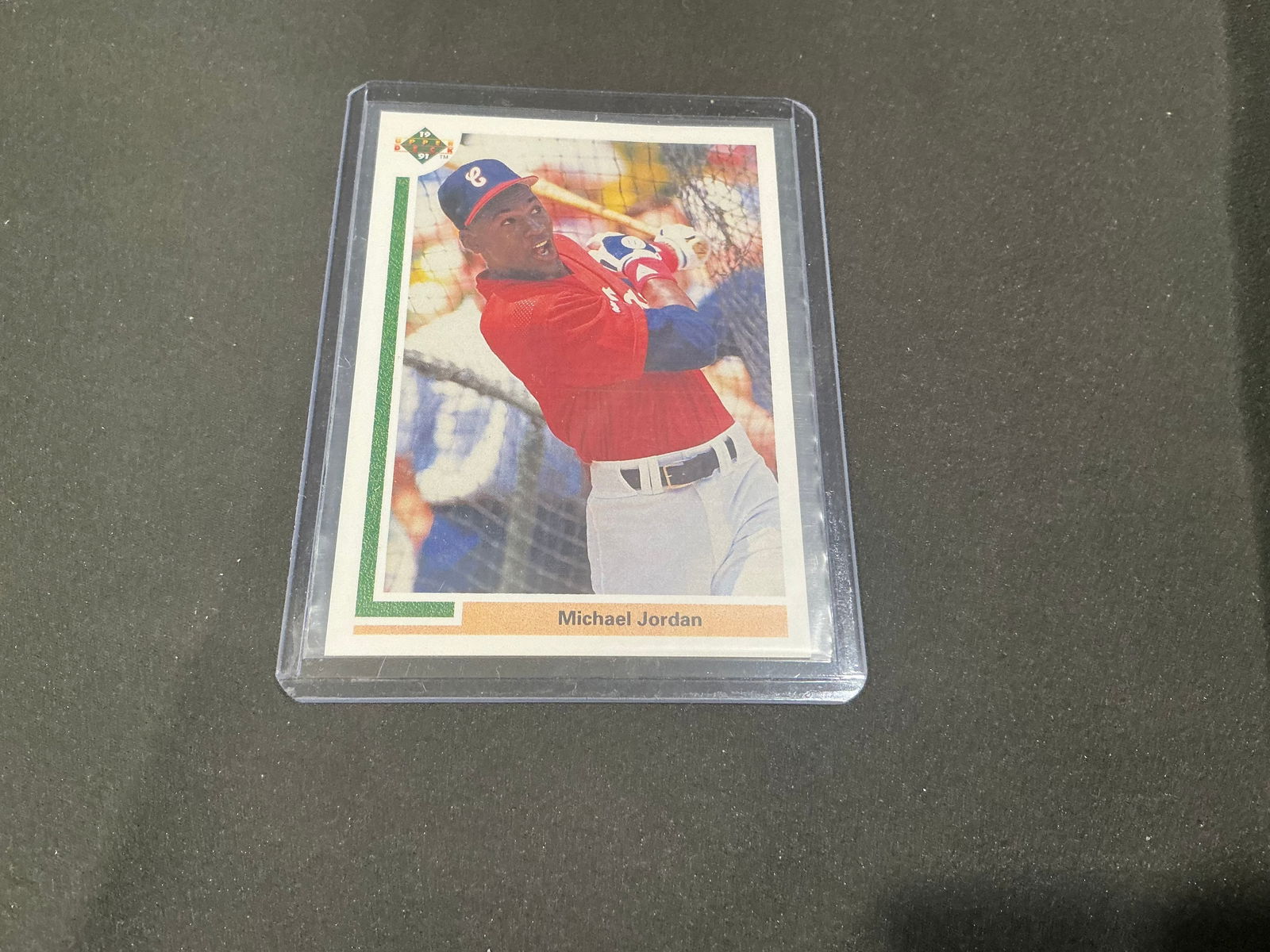 Michael Jordan 1991 Upper Deck SP1 Baseball Card White Sox (1 of 2)