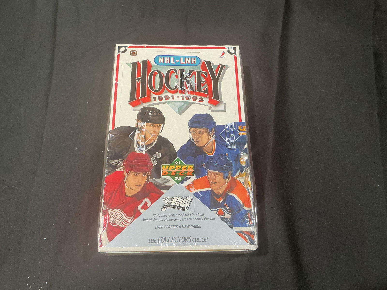 Upper Deck 1991-92 NHL Hockey Factory Sealed Trading Card Box (1 of 1)