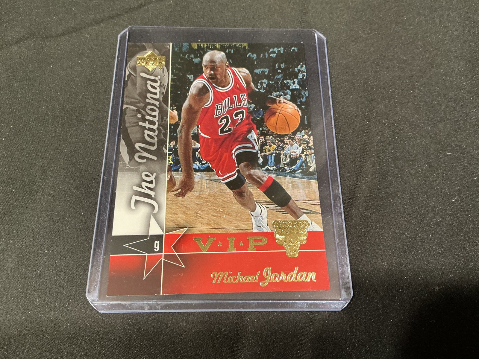 2005 Upper Deck National VIP Michael Jordan Chicago Bulls Basketball Card (1 of 2)