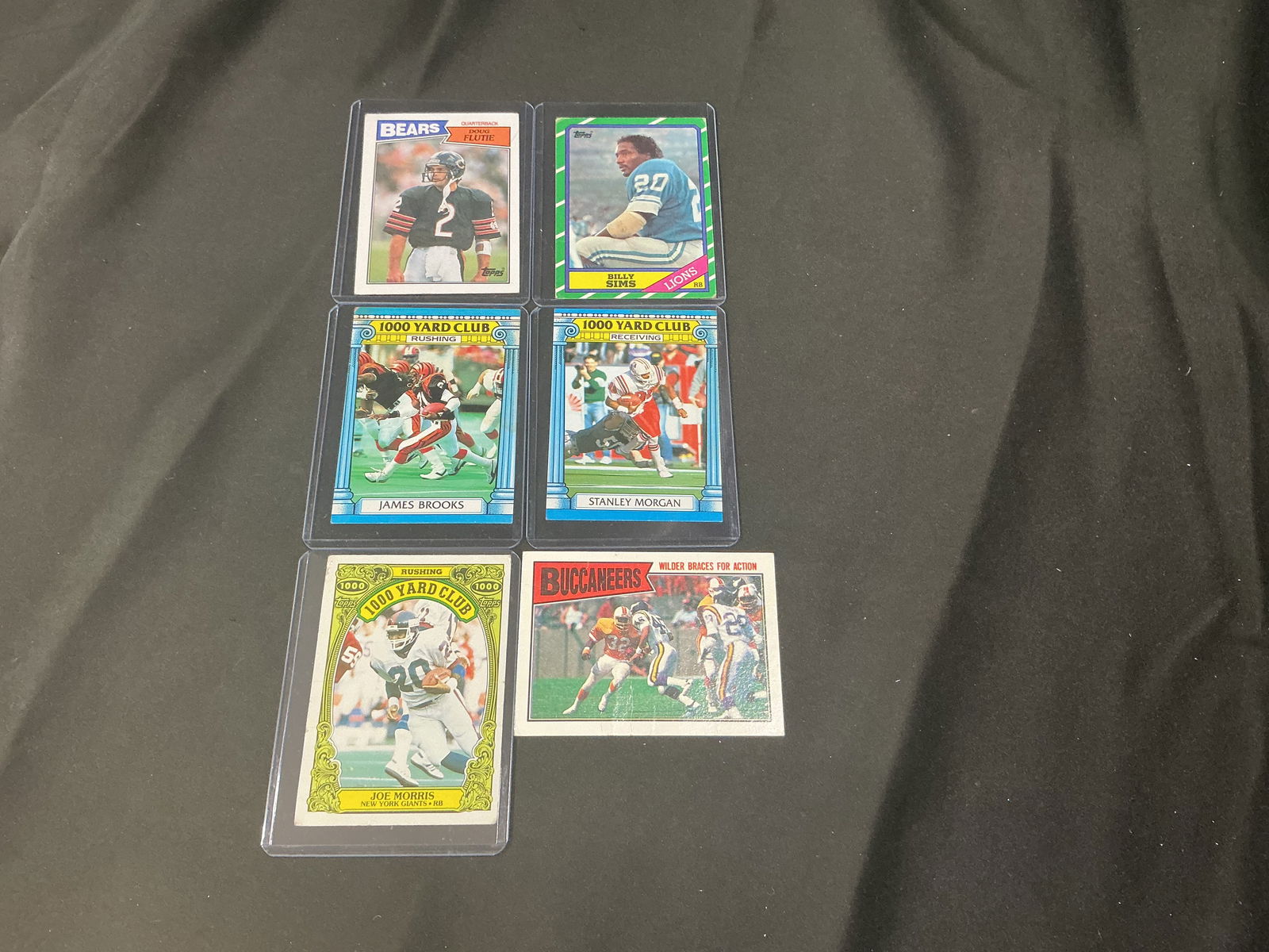 Vintage Topps Football Card Group Including 1000 Yard Club Inserts (1 of 2)