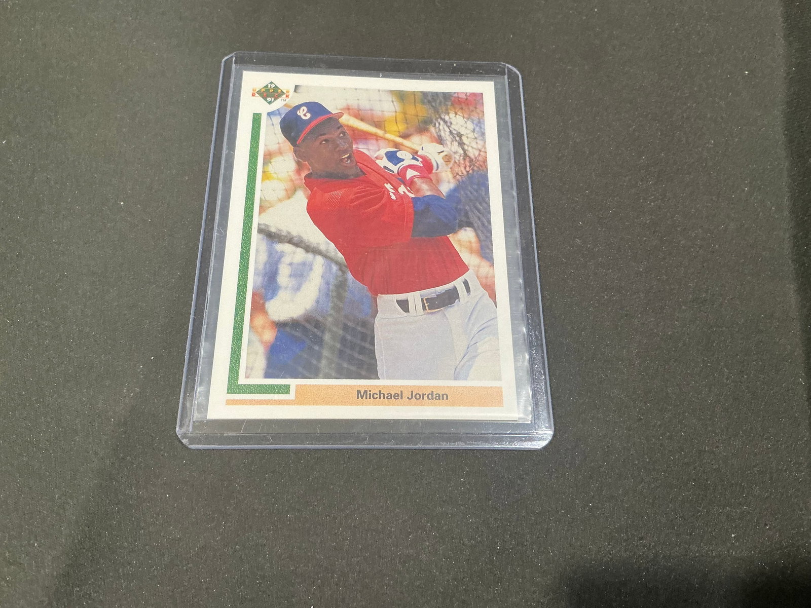 Michael Jordan 1991 Upper Deck SP1 Baseball Card White Sox (1 of 2)