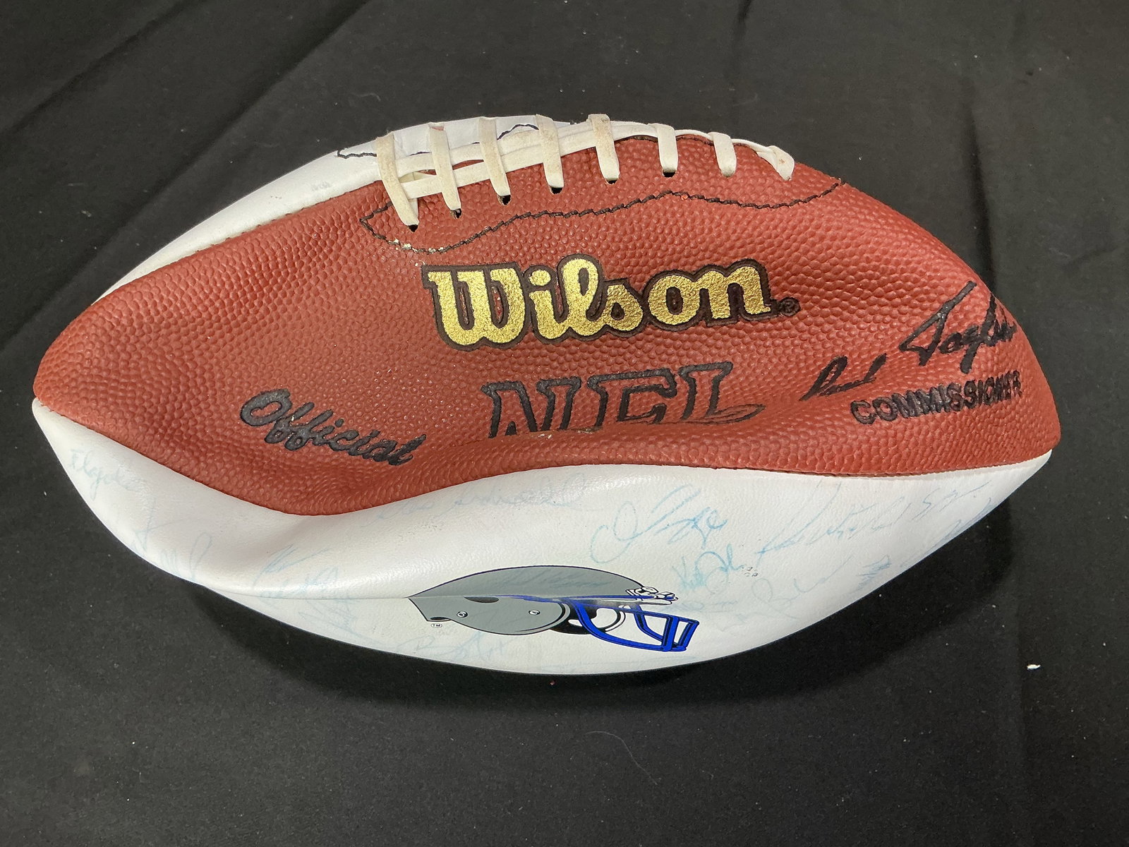 Seattle Seahawks Multi Signed Wilson NFL Team Football: Reintroduced here as a worthwhile follow-up opportunity, this Seattle Seahawks signed football offers team-specific appeal and helps keep the football run varied with recognizable branding and multipl