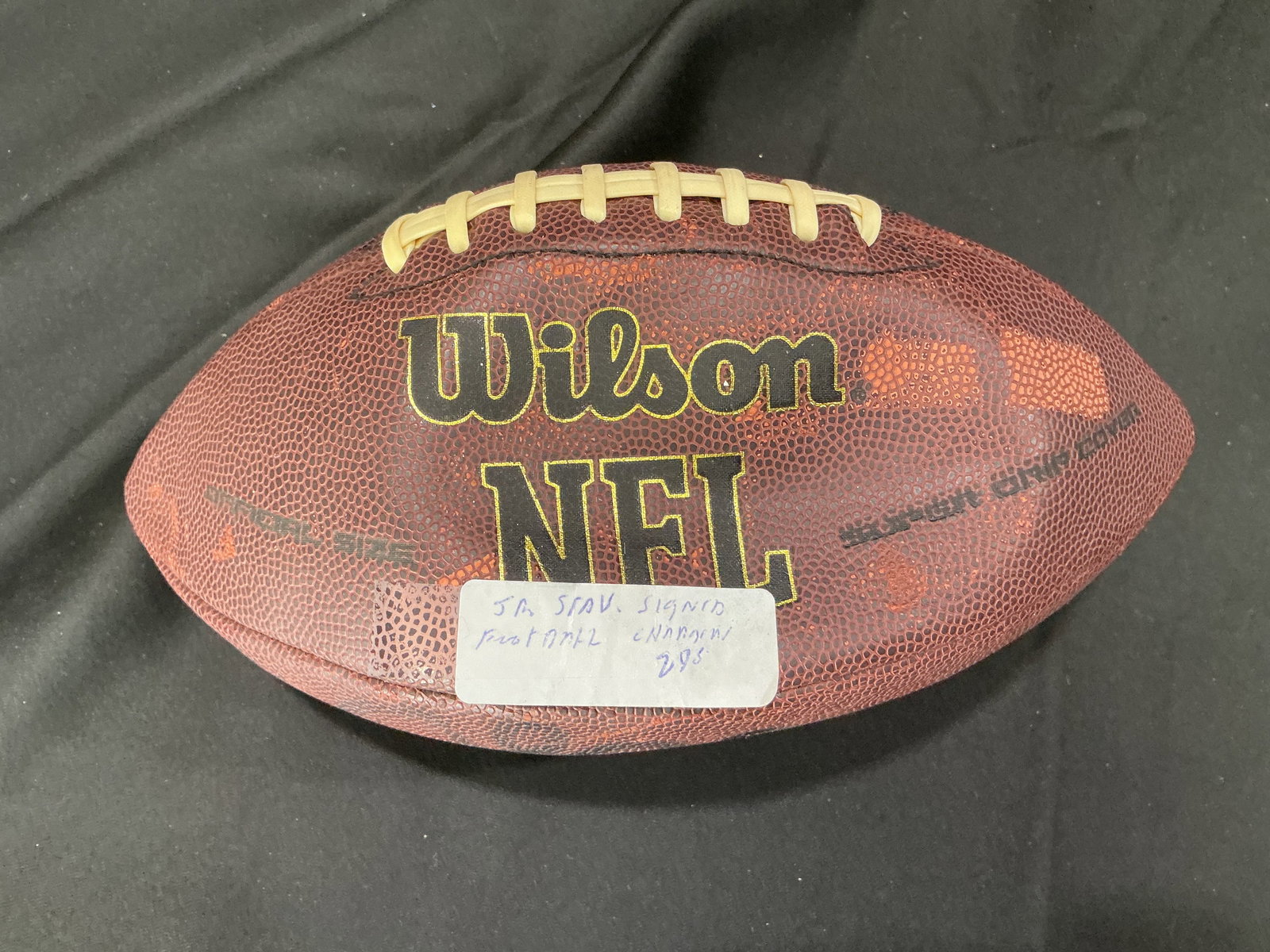 Signed Wilson NFL Football Vintage Autograph #55 Junior Seau: A strong second-chance piece for collectors, this signed football helps deepen the sports-heavy continuation with the kind of team and autograph material bidders expect in a back-half memorabilia run.