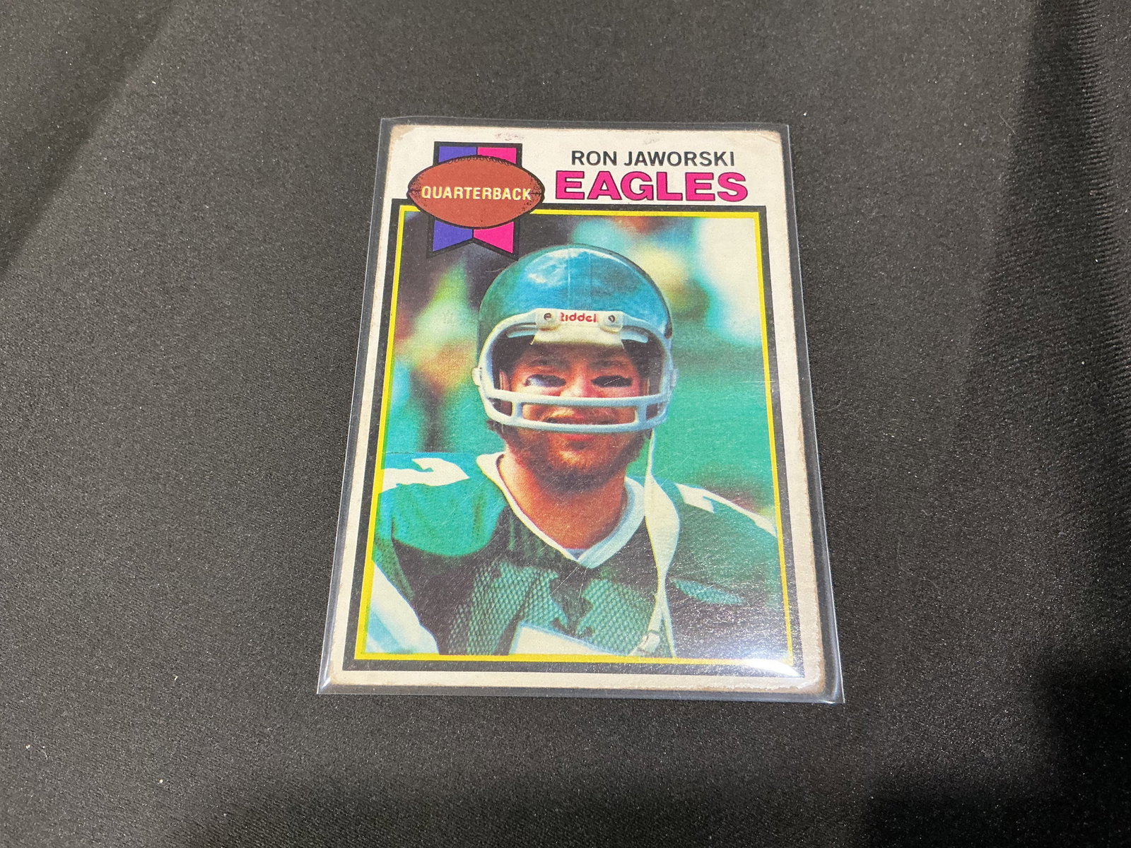 1979 Topps Ron Jaworski Eagles Football Card (1 of 2)