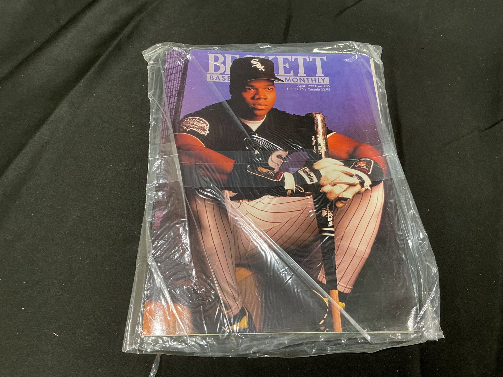Beckett Baseball April 1992 Frank Thomas Issue Sealed (1 of 2)