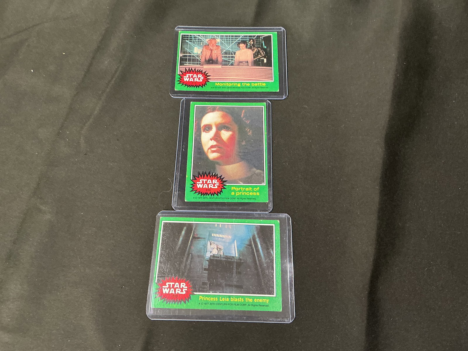 1977 Star Wars Green Series Trading Card Lot (1 of 1)