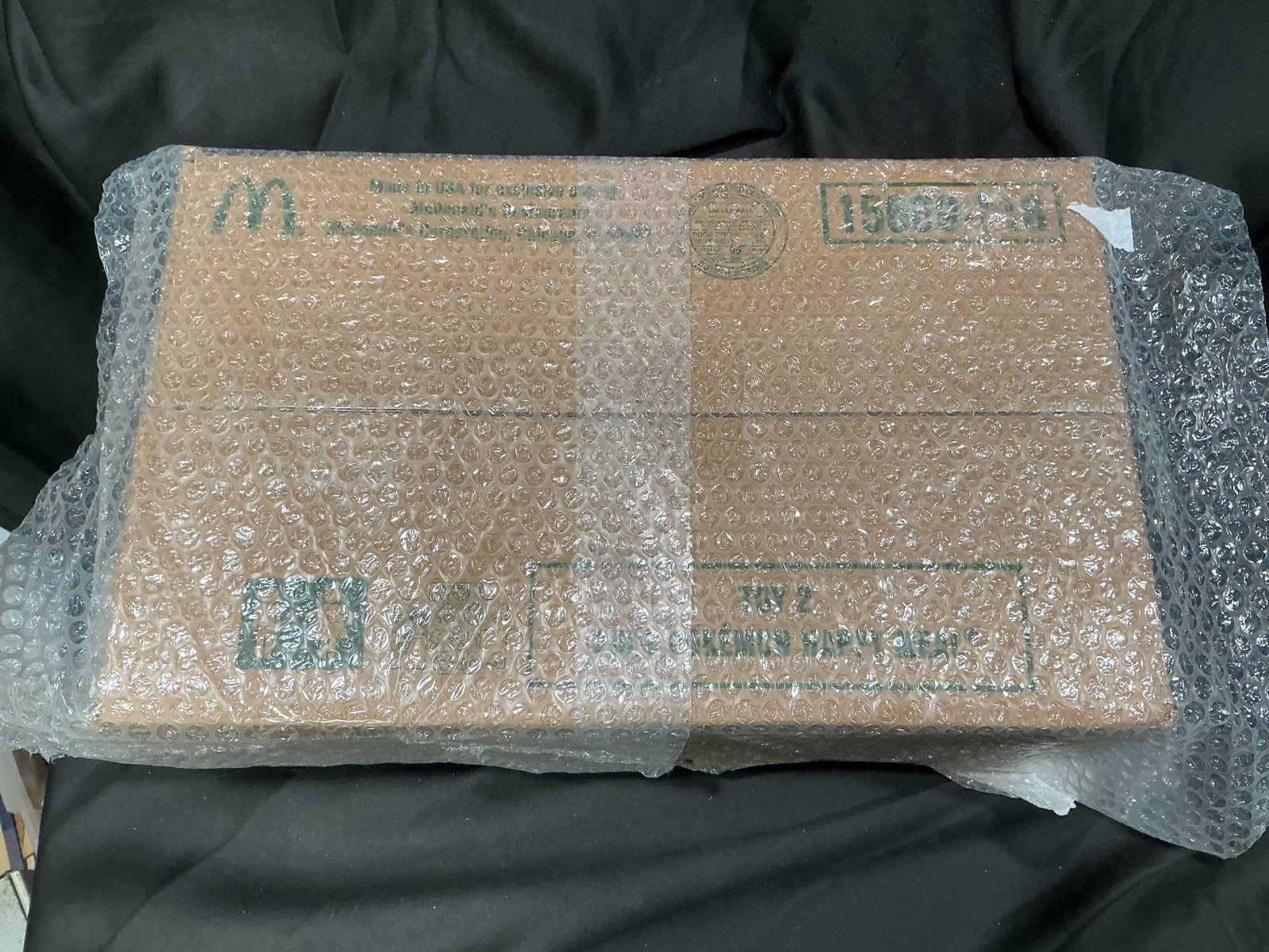 2021 Pokemon McDonalds Sealed Case 150 Packs Factory Box Pikachu Chase: A premium rerun offering featuring a full 2021 Pokemon McDonalds Happy Meal promotional case containing approximately 150 sealed packs. Each pack includes four cards with one holographic, creating