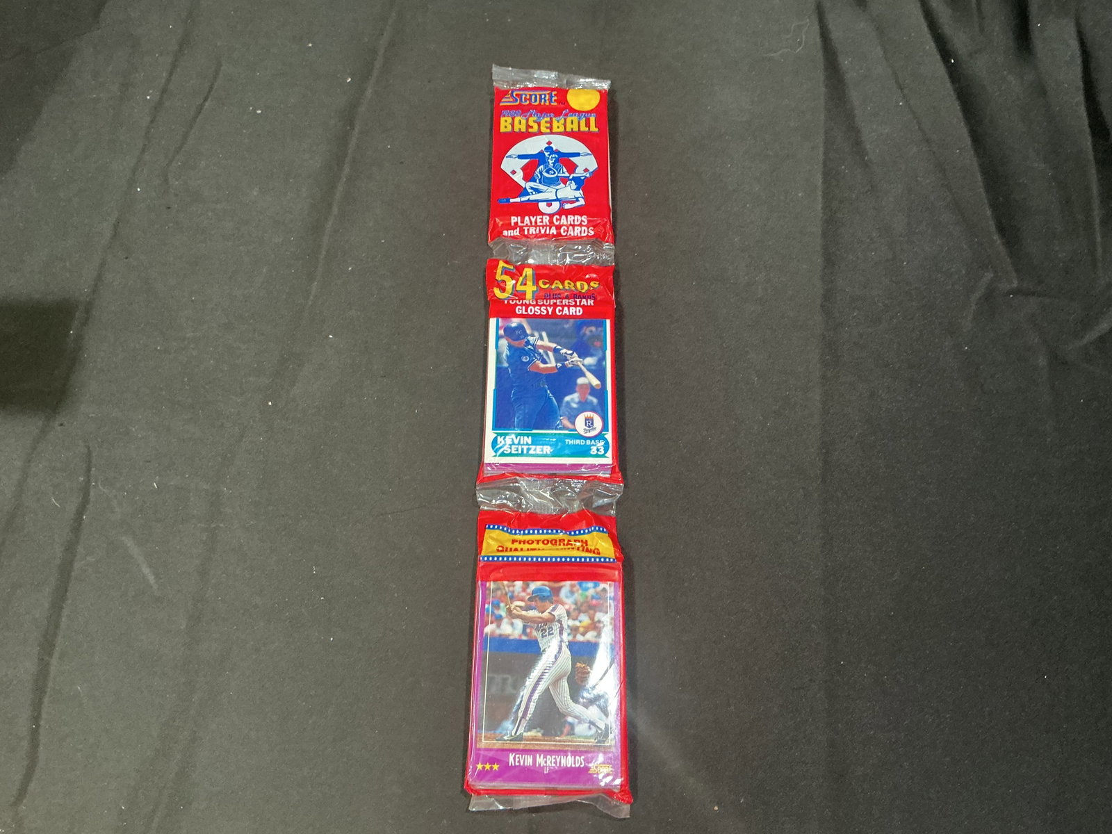 1990 Score Baseball Wax Pack Kevin Seitzer Bonus Card (1 of 1)