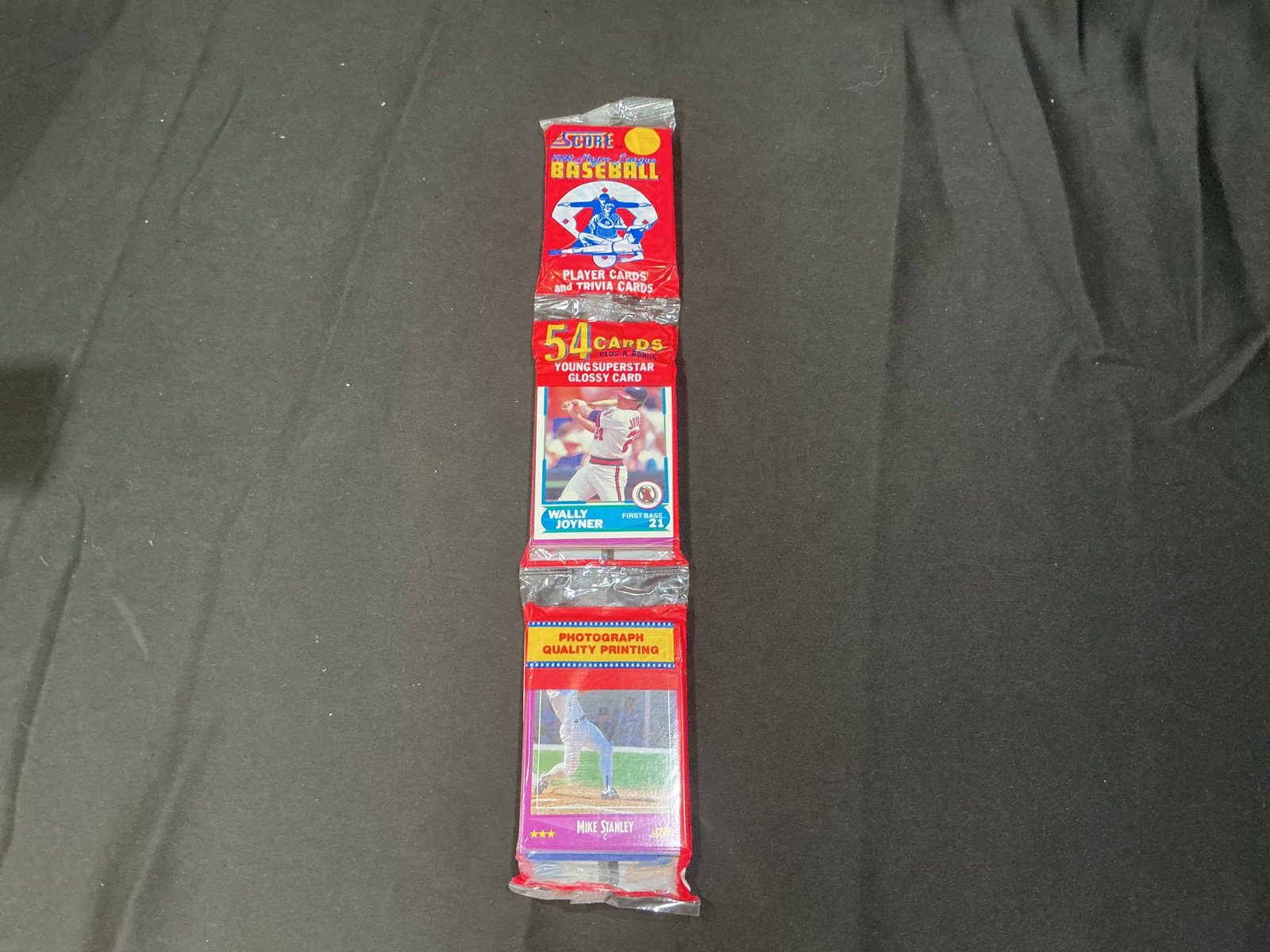 1988 Score Baseball Sealed 54 Card Rack Pack Wally Joyner (1 of 1)
