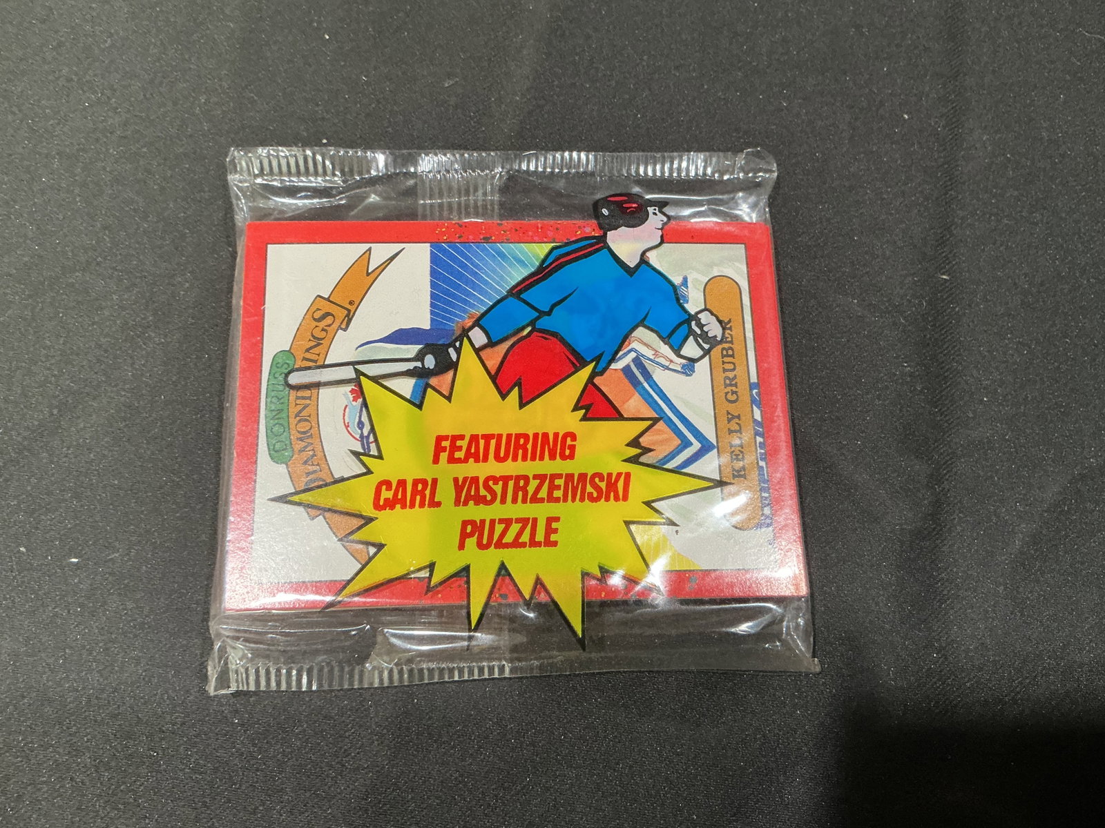 Vintage Baseball Card Pack Featuring Carl Yastrzemski Puzzle (1 of 1)