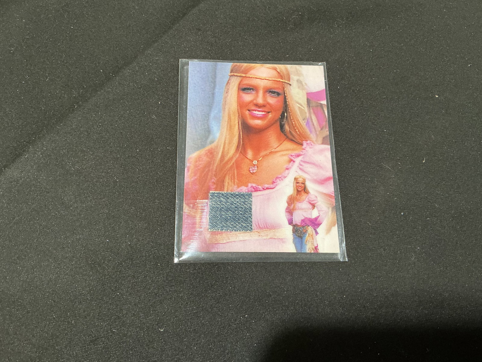 Britney Spears Global DNA Authentic Wardrobe Swatch Card (1 of 2)