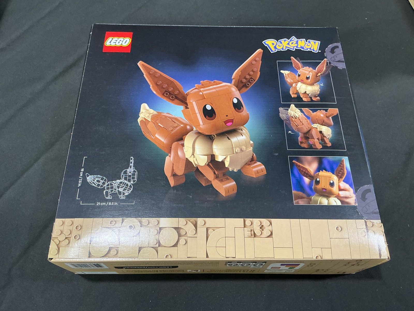 LEGO Pokemon Eevee Building Set 72151 Sealed Box (1 of 2)
