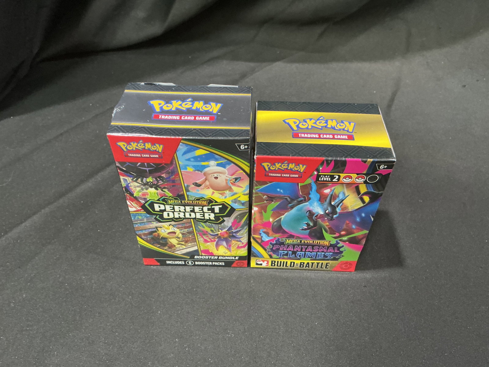 Pokemon Mega Evolution Perfect Order & Phantasmal Flames Box Lot (1 of 1)