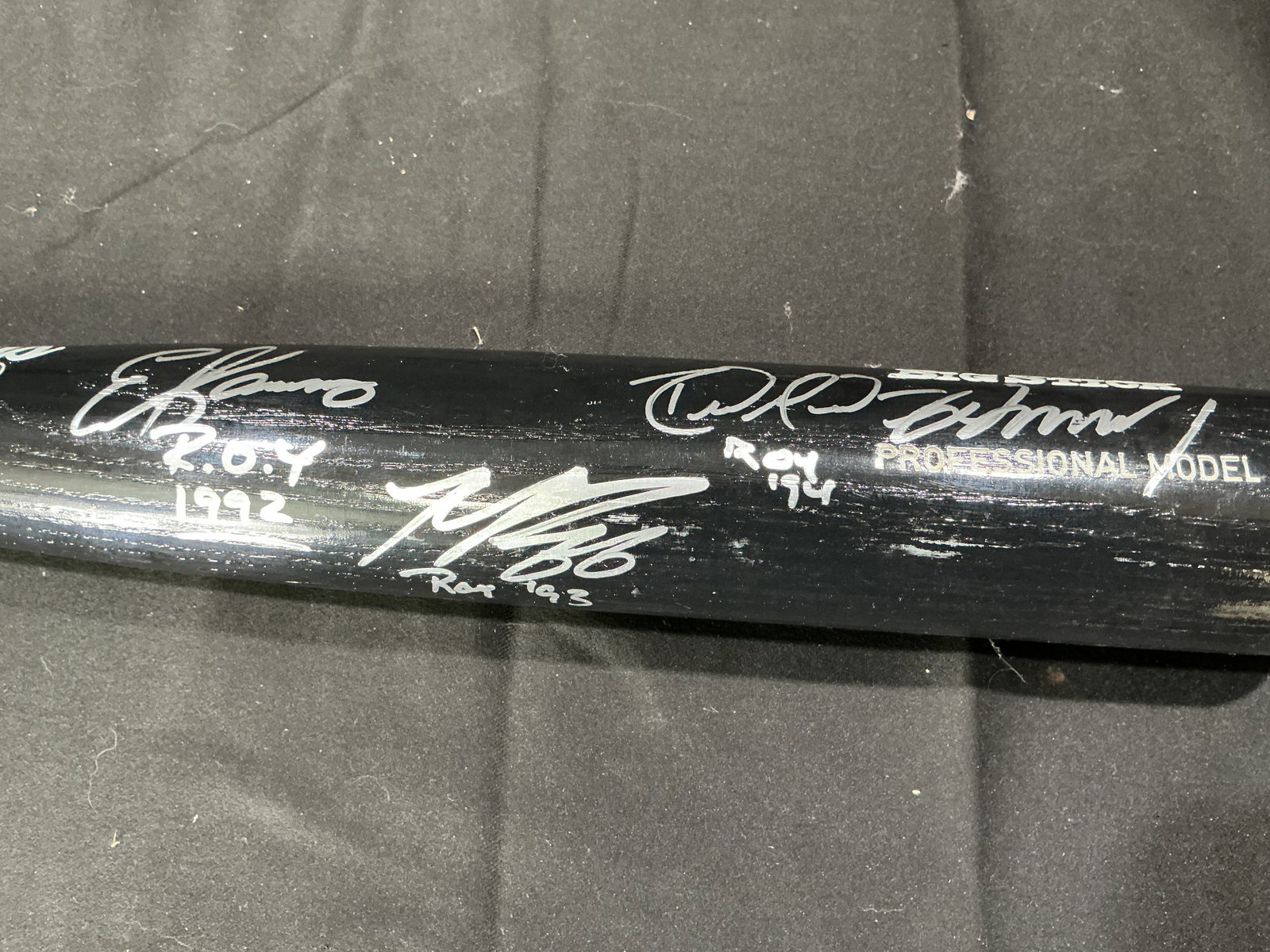 Multi-Signed Adirondack Baseball Bat - 2