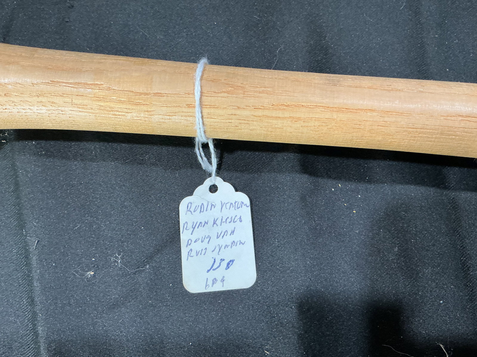 Multi-Signed Worth Baseball Bat - 3
