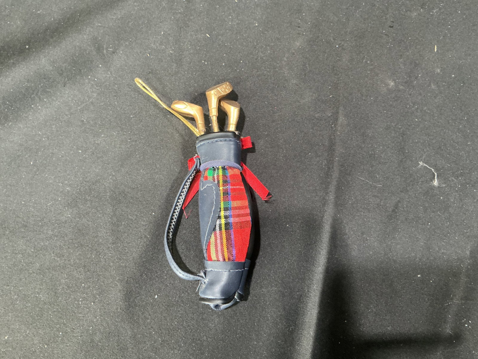 Miniature Golf Bag Charm Keychain - 2