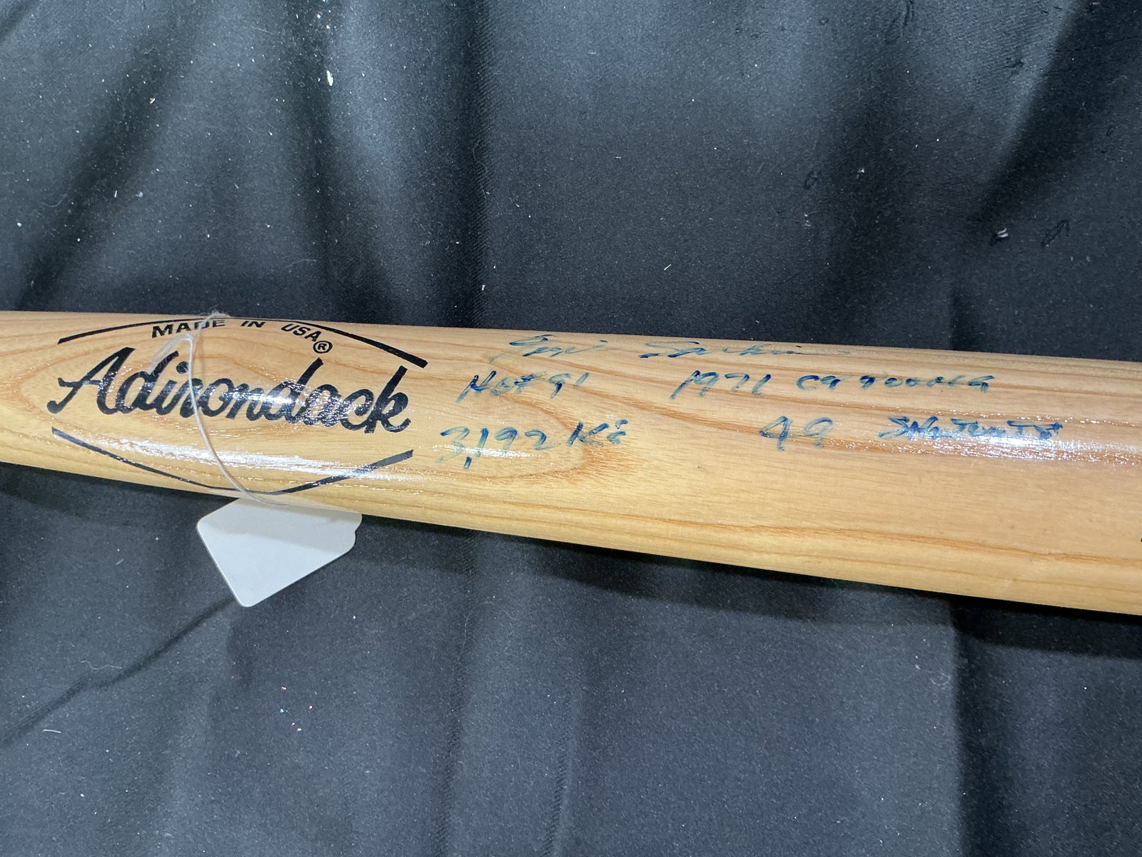 Ferguson Jenkins Signed Adirondack Bat - 2