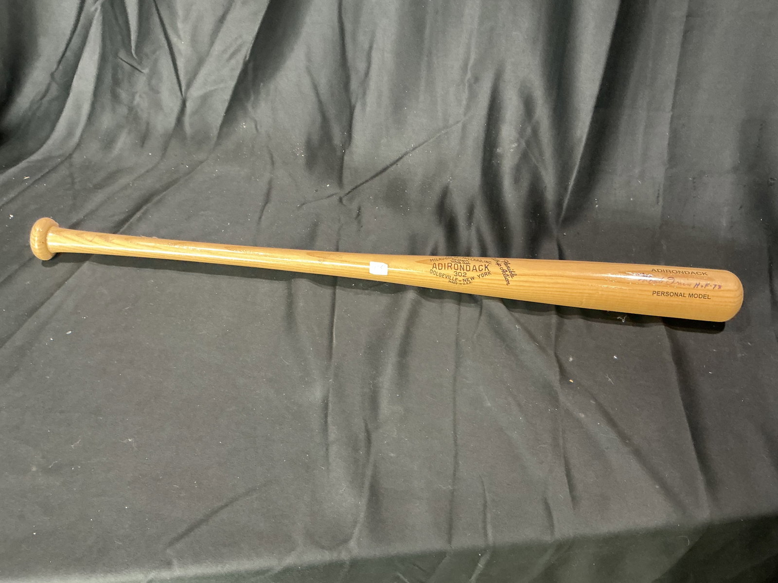 Monte Irvin Signed Adirondack Bat (1 of 3)