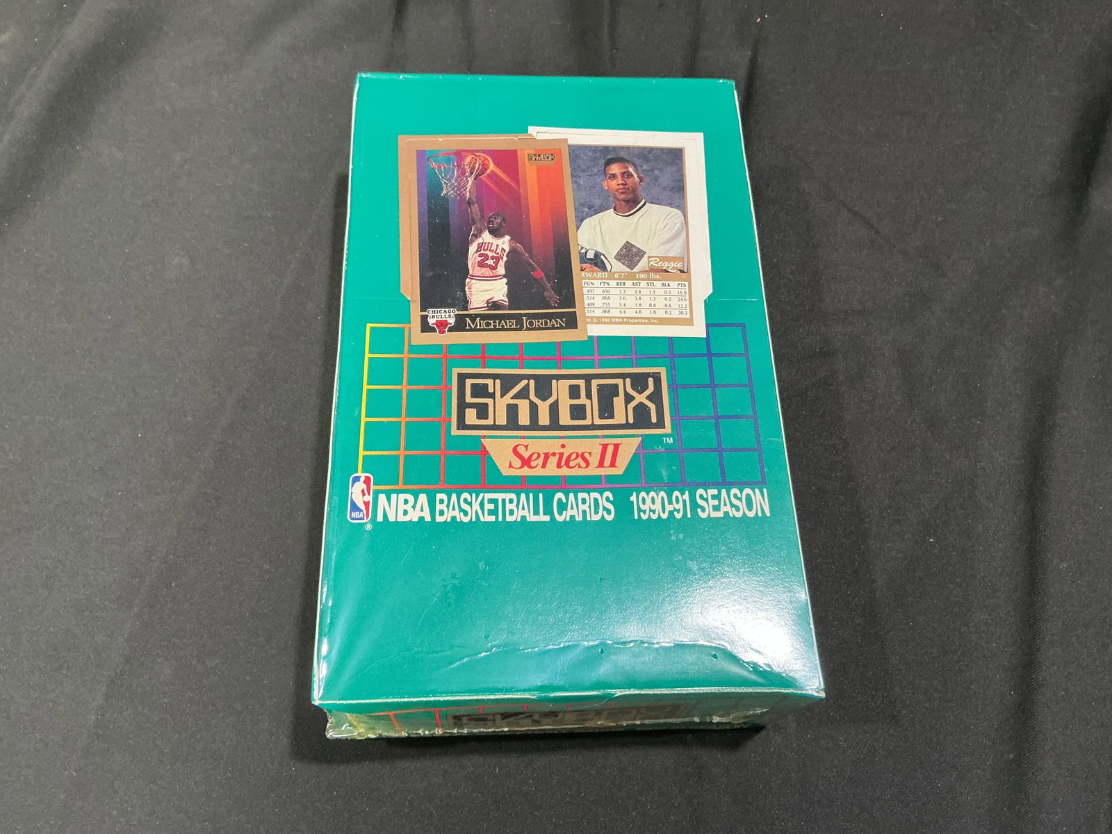 1990-91 SkyBox Series II NBA Box: 1990-91 SkyBox Series II NBA sealed wax box from the colorful early SkyBox era that remains a favorite with basketball collectors. Loaded with era-defining stars and bold presentation, this is the kin