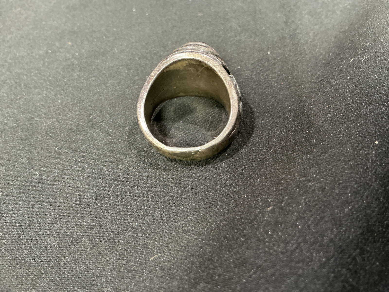 German US Forces Green Stone Ring - 4