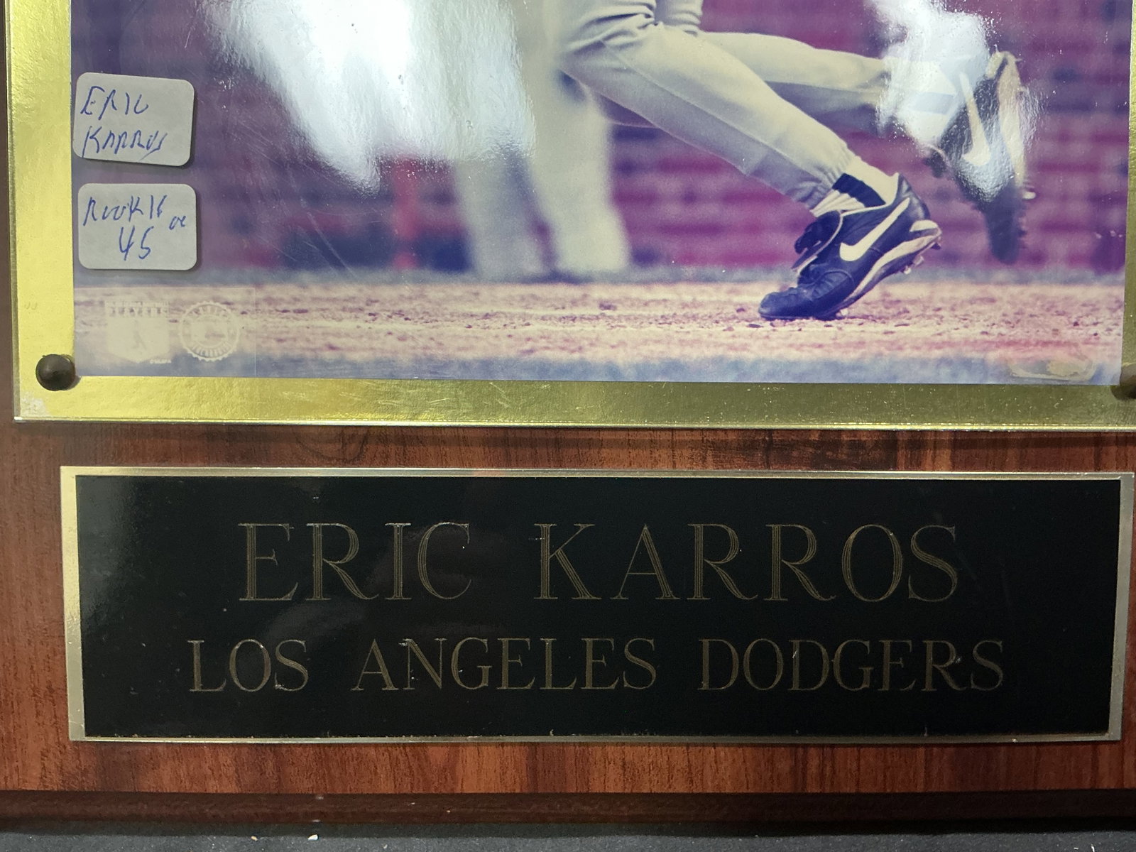 Eric Karros Dodgers Display Plaque - 2