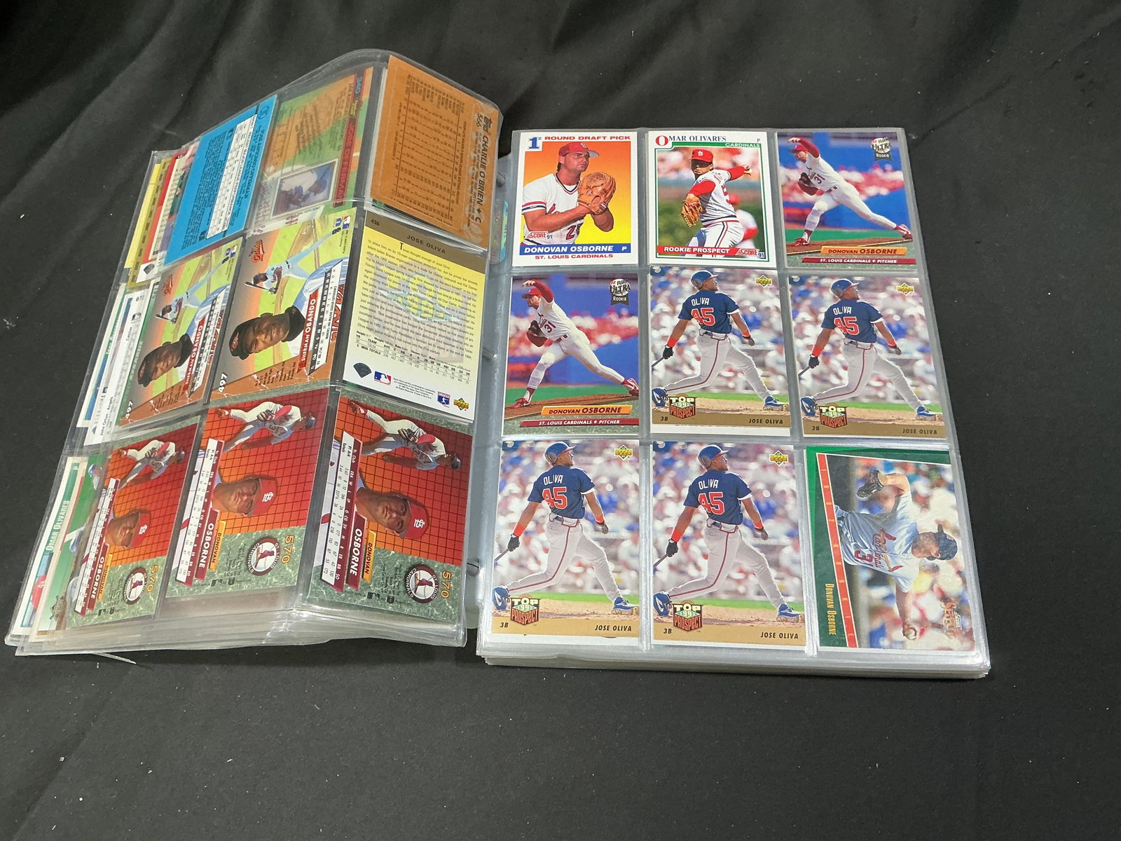 Baseball Binder w/ Eduardo Perez - 2