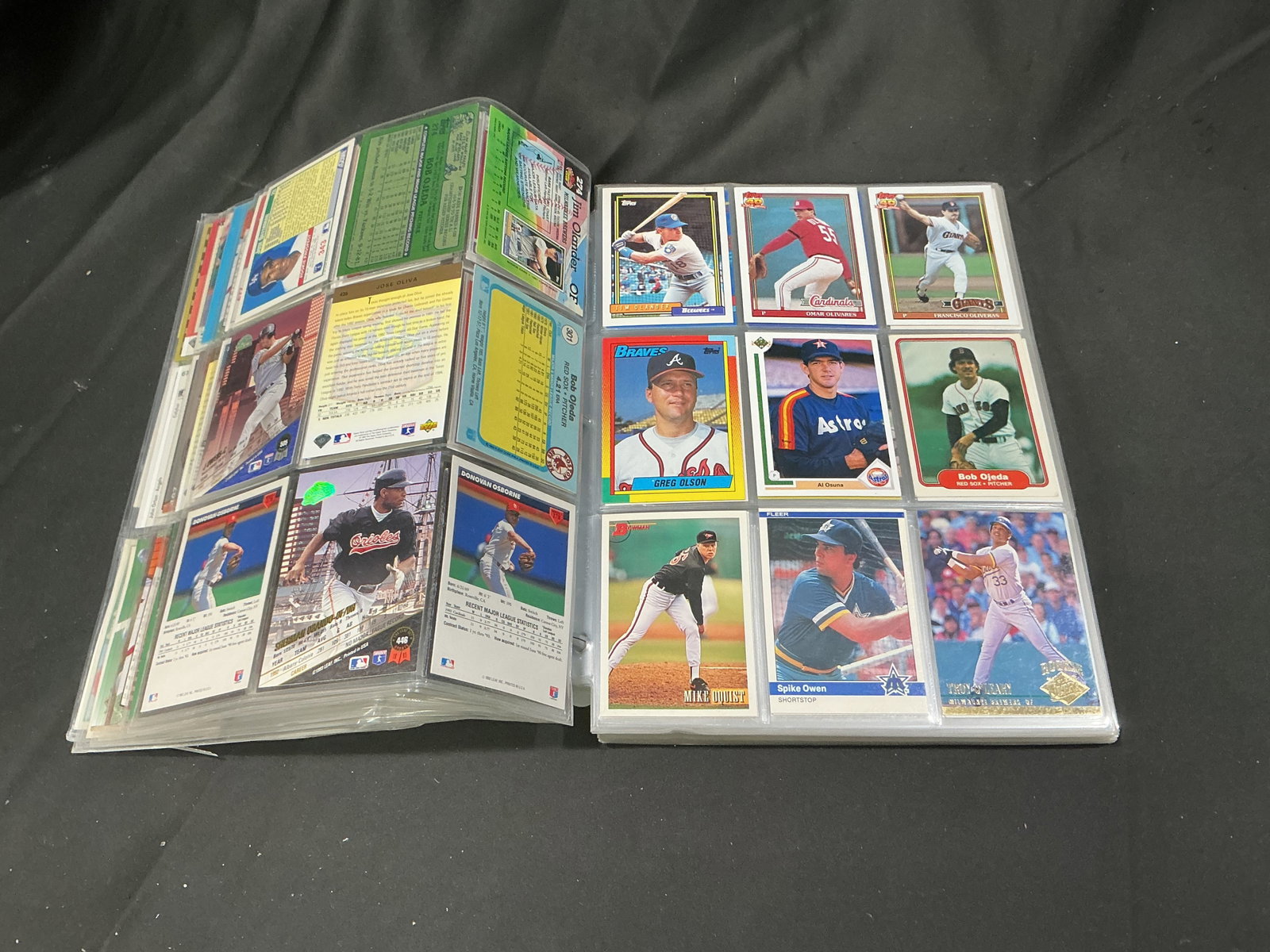 Baseball Binder w/ Eduardo Perez - 3