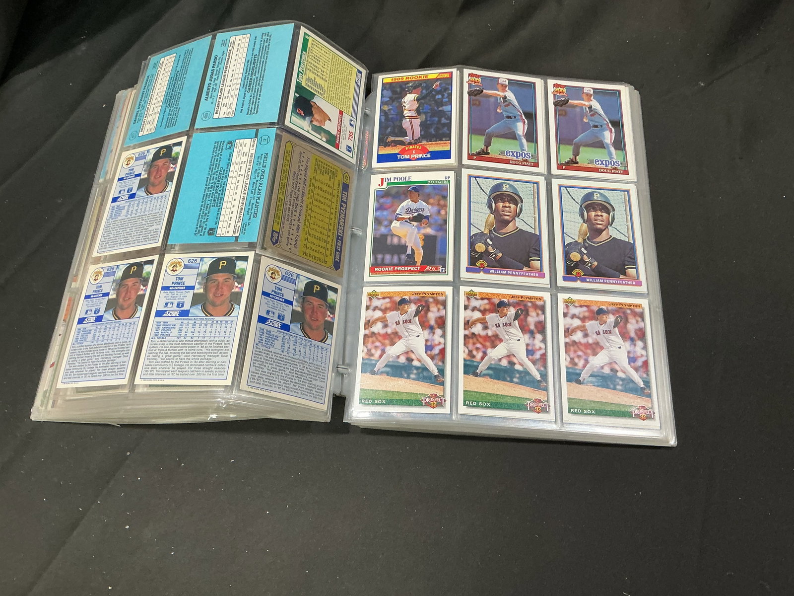 Baseball Binder w/ Eduardo Perez - 5