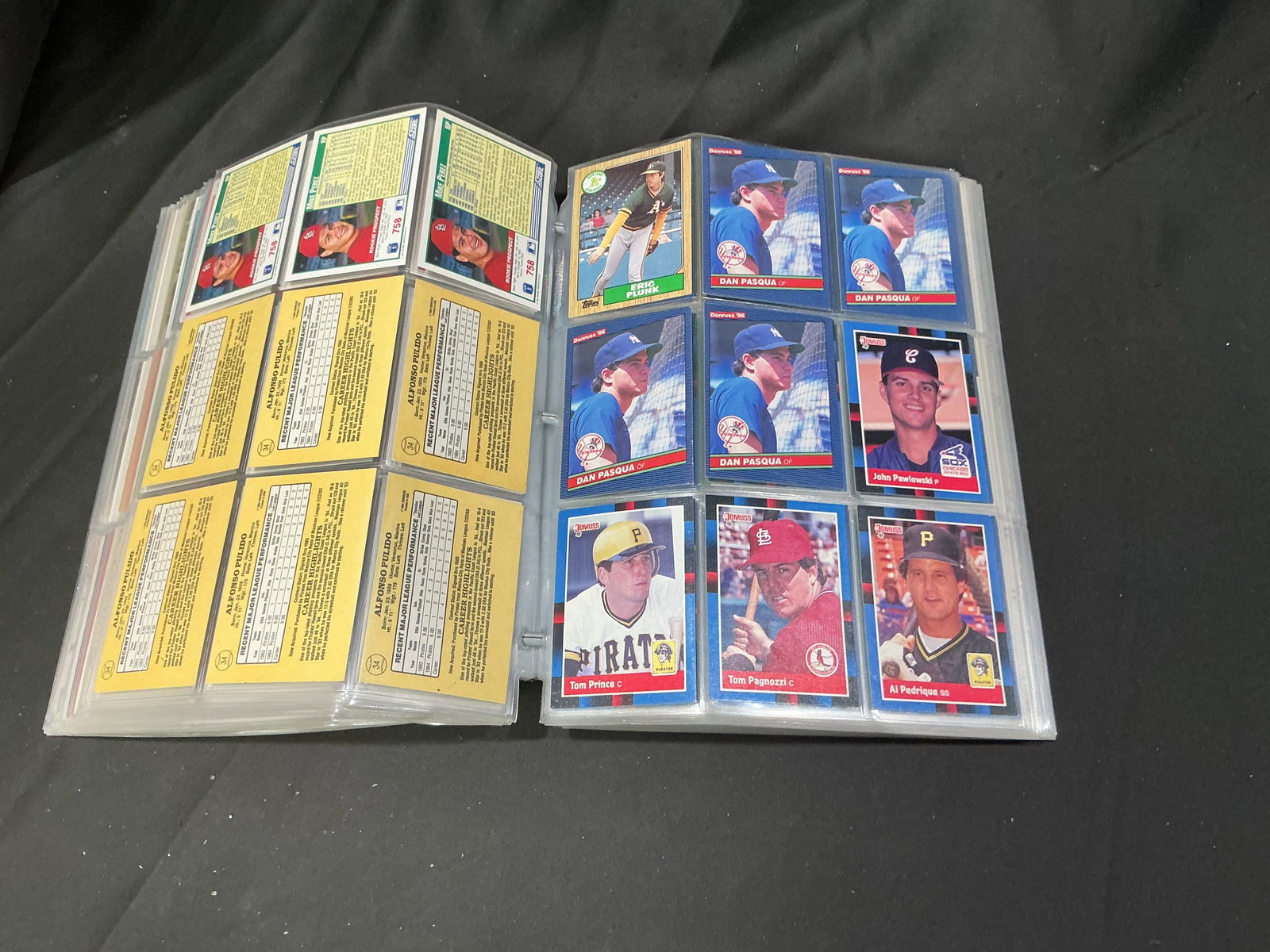 Baseball Binder w/ Eduardo Perez - 6