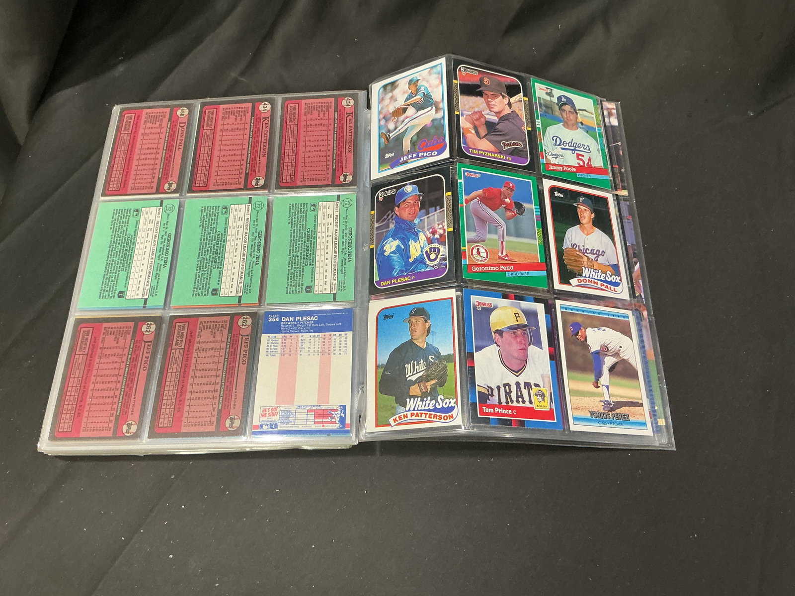 Baseball Binder w/ Eduardo Perez - 9