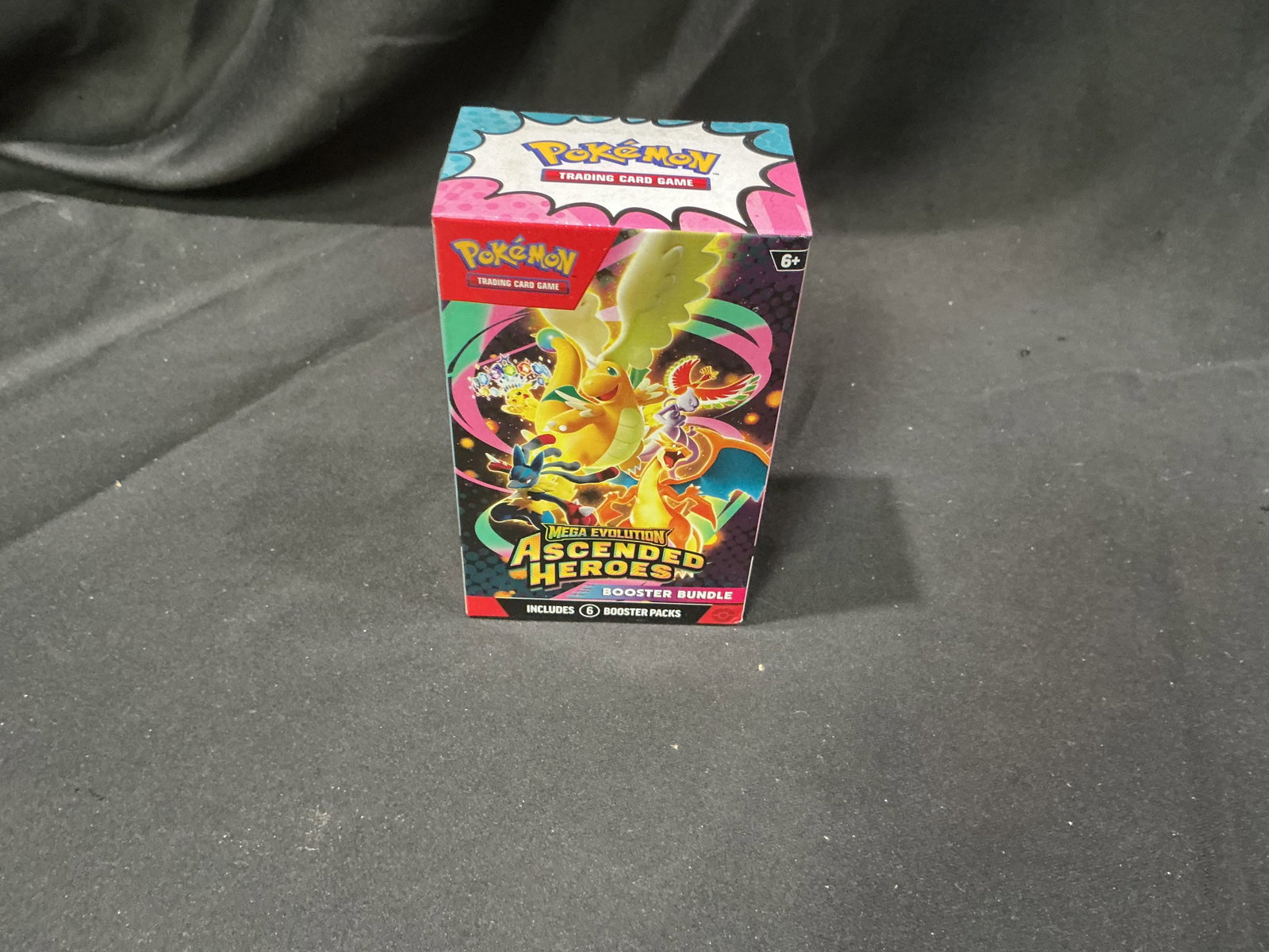 Ascended Heroes Booster Bundle: Back again, this factory sealed Pokemon Mega Evolution Ascended Heroes Booster Bundle contains six booster packs from the Dragonite-themed expansion. A popular sealed product for collectors seeking