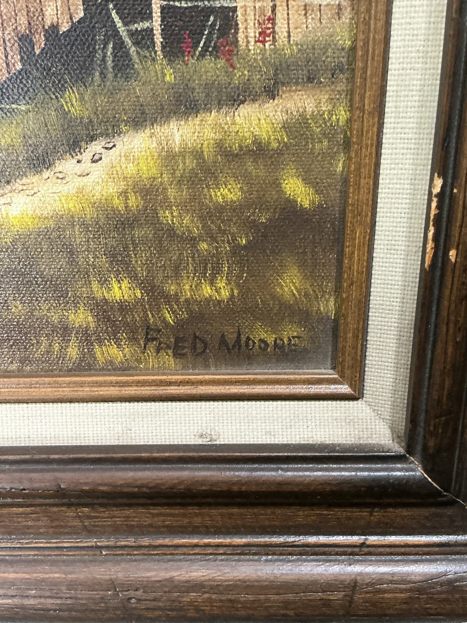 Fred Moore Framed Landscape - 2
