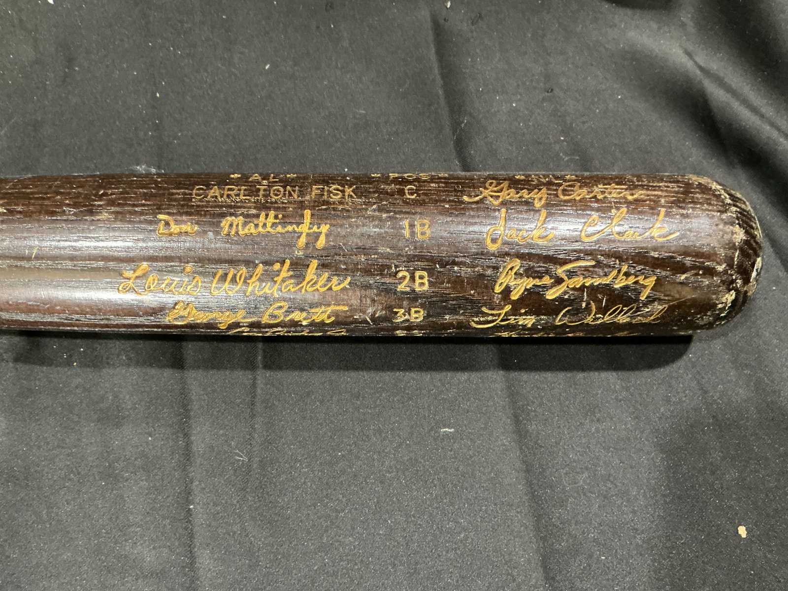 1985 Silver Slugger Team Bat - 2