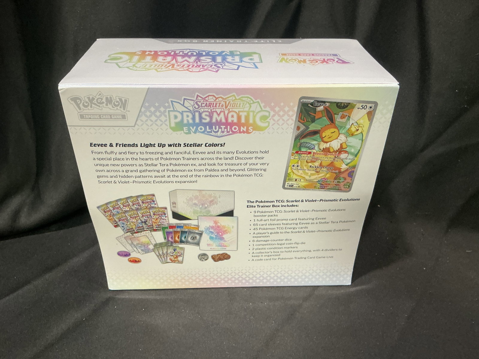 Prismatic Evolutions Eevee ETB Pokemon - 2