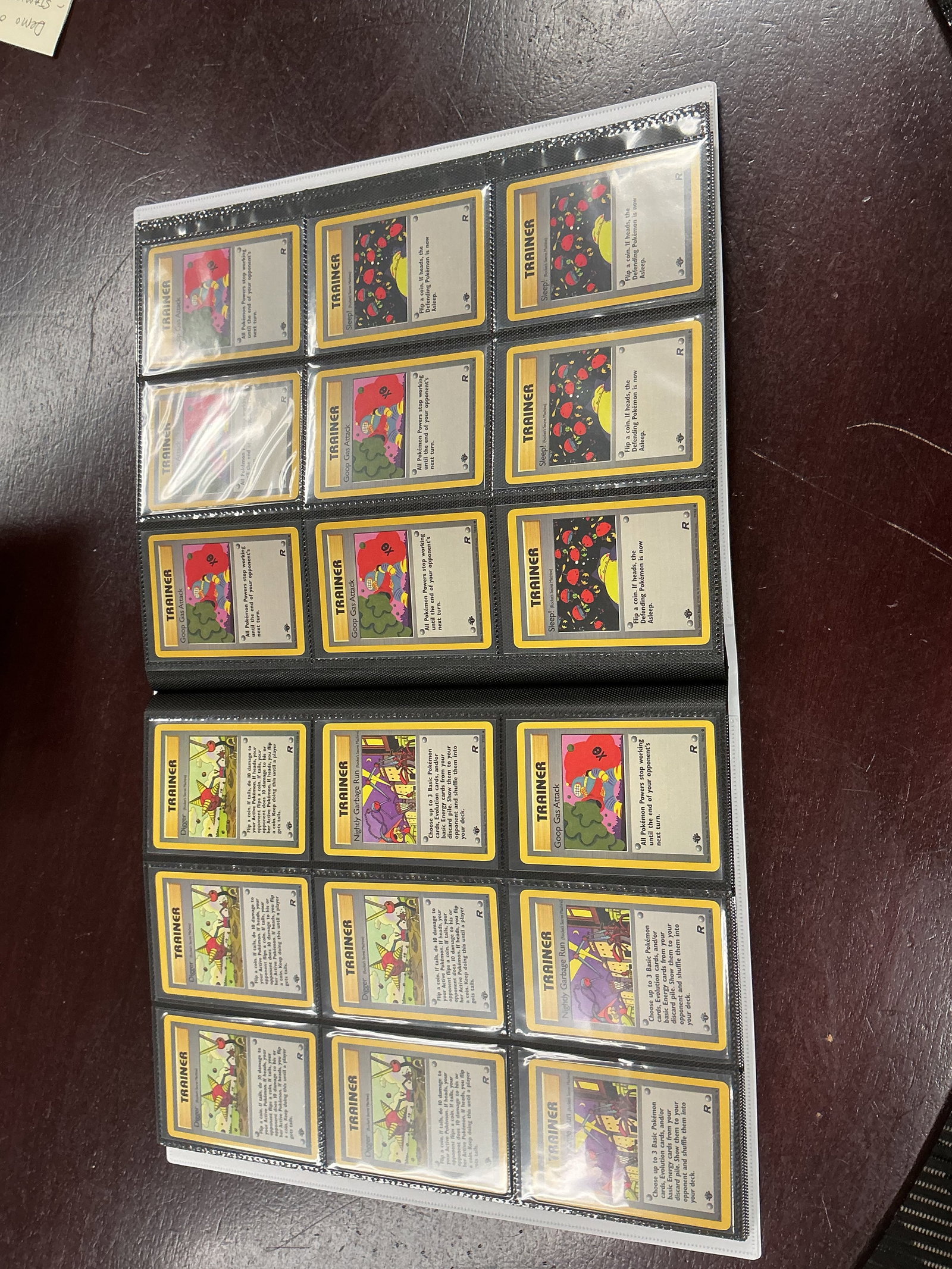 Team Rocket Pokemon Binder Collection - 12