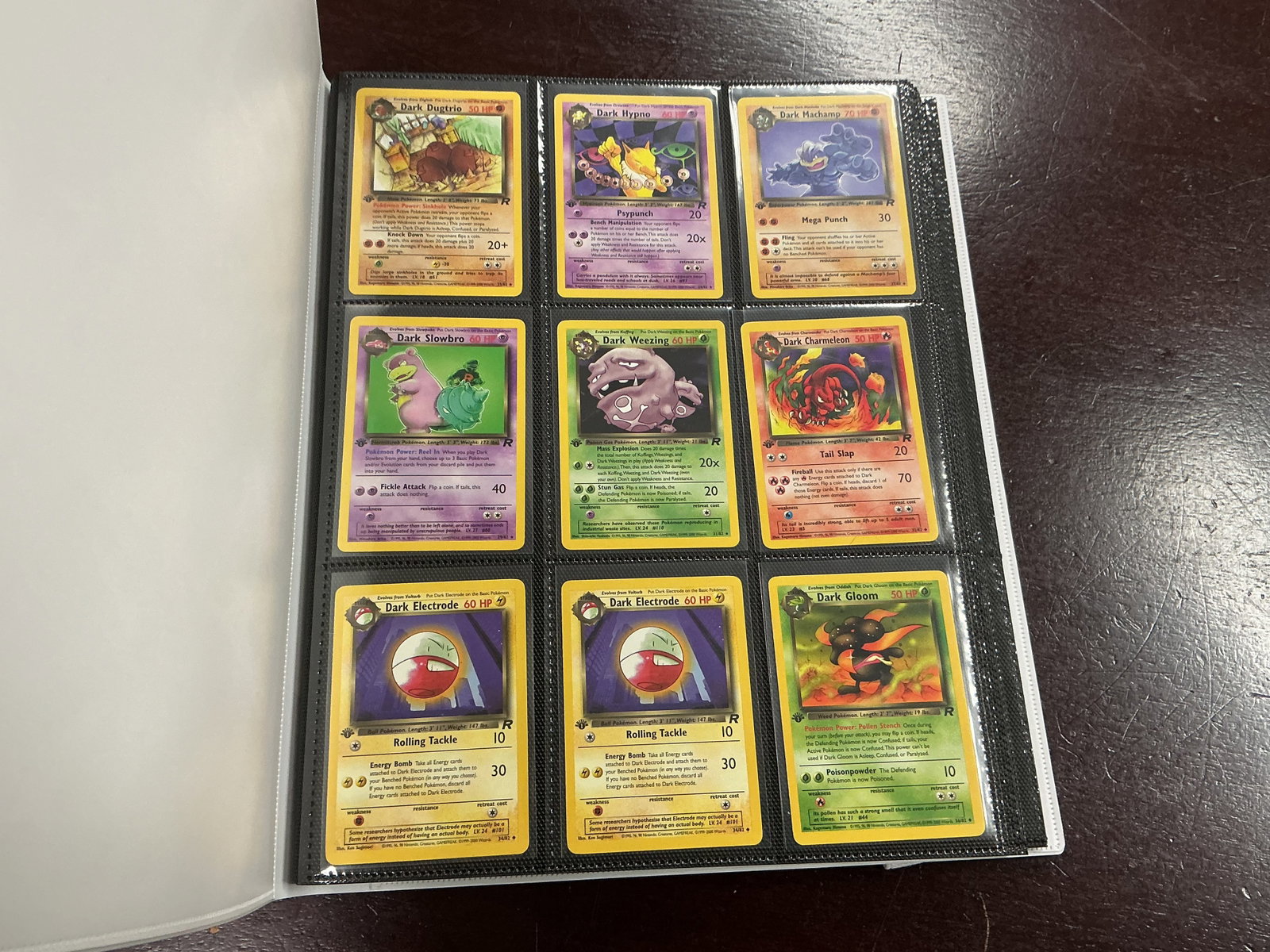 Team Rocket Pokemon Binder Collection - 2