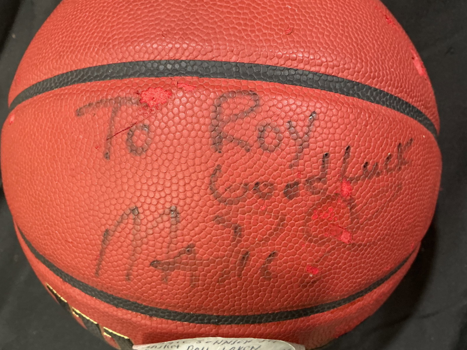 Magic Johnson Signed NCAA Basketball - 2