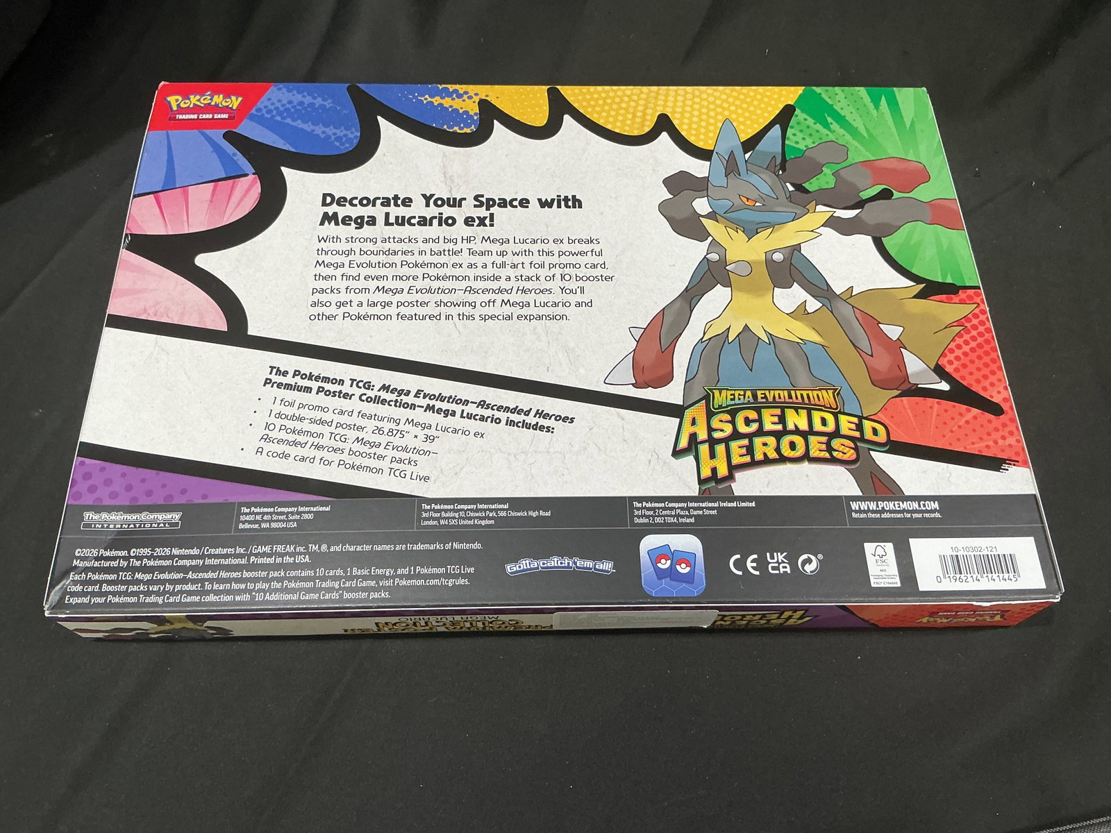 Mega Lucario Poster Collection - 2